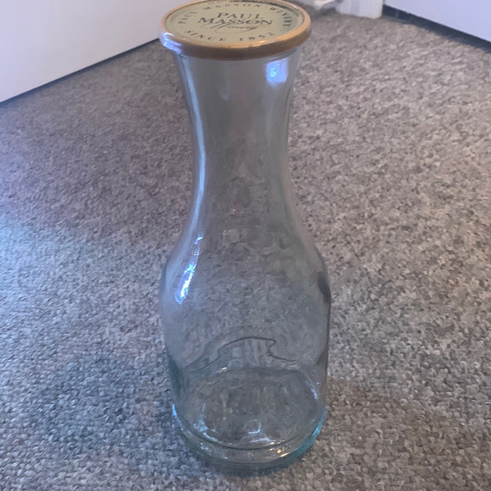 Paul Masson Since 1852 Glass Wine Bottle